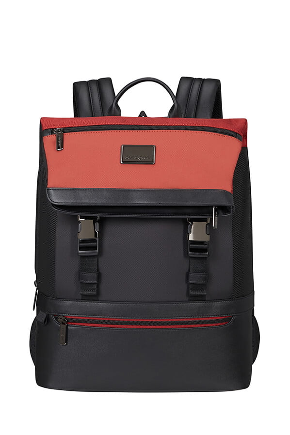 Рюкзак для ноутбука Samsonite CS7*006 Waymore Laptop Backpack 15.6″ CS7-10006 10 Barn Red/Black - фото №5
