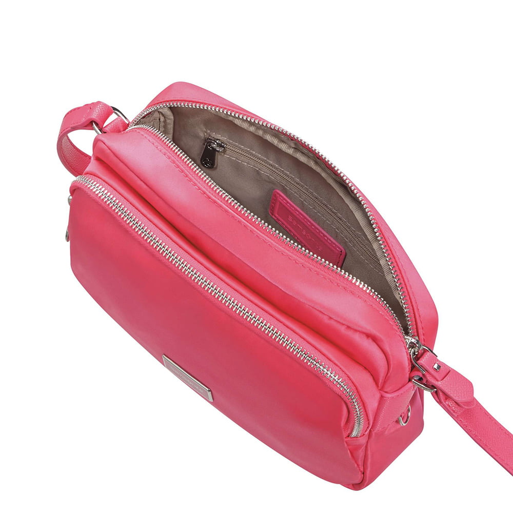 Женская сумка Samsonite KC5*002 Karissa 2.0 Pouch+Shoulder M KC5-20002 20 Raspberry Pink - фото №2