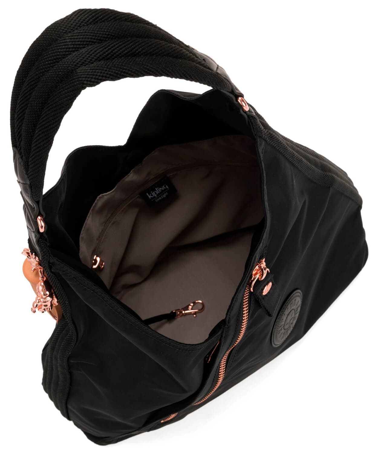 Женская сумка Kipling KI488153H Olina Shoulder Bag 15″ Rose Black 
