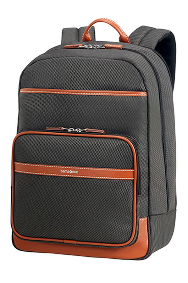Рюкзак для ноутбука Samsonite Fairbrook Laptop Backpack 15,6″ 54N-29004 29 Black/Cognac - фото №1
