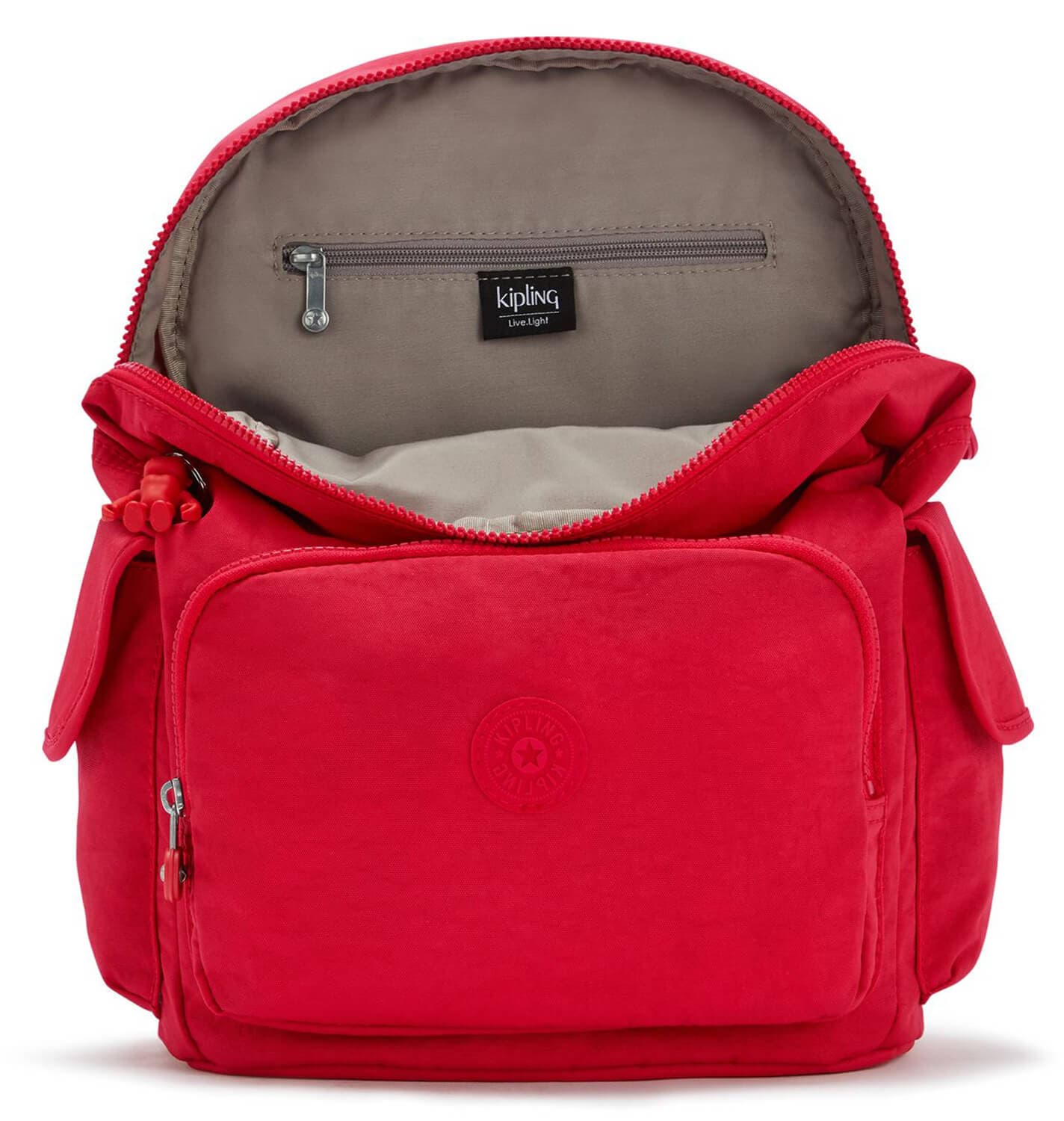 Рюкзак Kipling K12147Z33 City Pack Medium Backpack Red Rouge