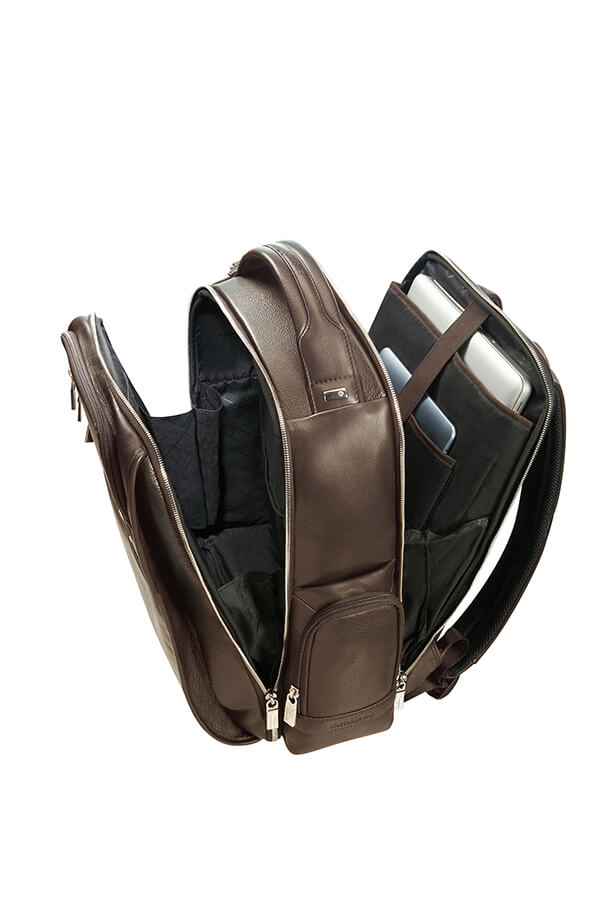 Кожаный рюкзак для ноутбука Samsonite CG2*002 Sunstone Laptop Backpack 15.6″