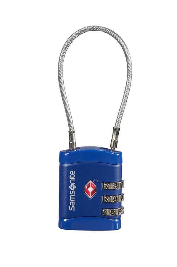 Кодовый замок Samsonite CO1*041 Travel Accessories Cablelock 3 Dial TSA