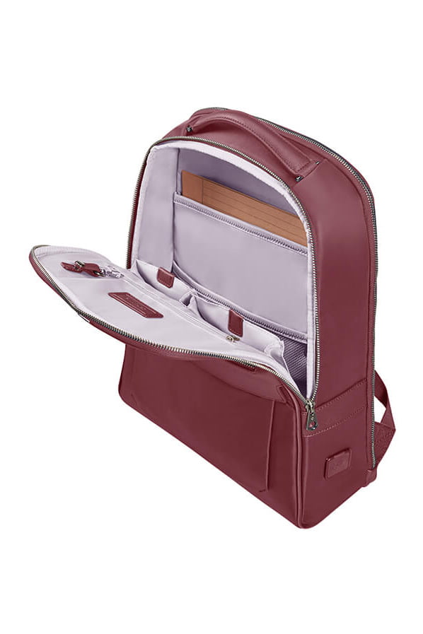Женский рюкзак для ноутбука Samsonite KA8*004 Zalia 2.0 Laptop Backpack 14.1″ USB KA8-00004 00 Bordeaux - фото №2