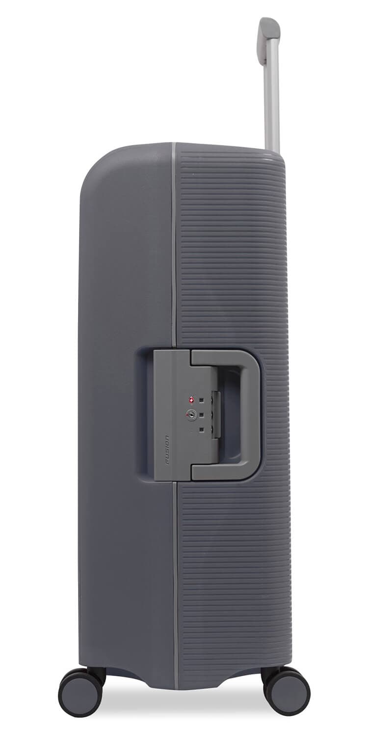 Чемодан на защелках с колесами Hinomoto Echolac PW004-24 Fusion Frame Suitcase M 66 см