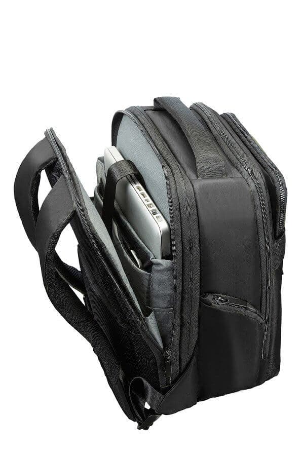 Рюкзак для ноутбука Samsonite 42V*004 Cityvibe Laptop Backpack 15-16″ Exp 42V-09004 09 Jet Black - фото №4