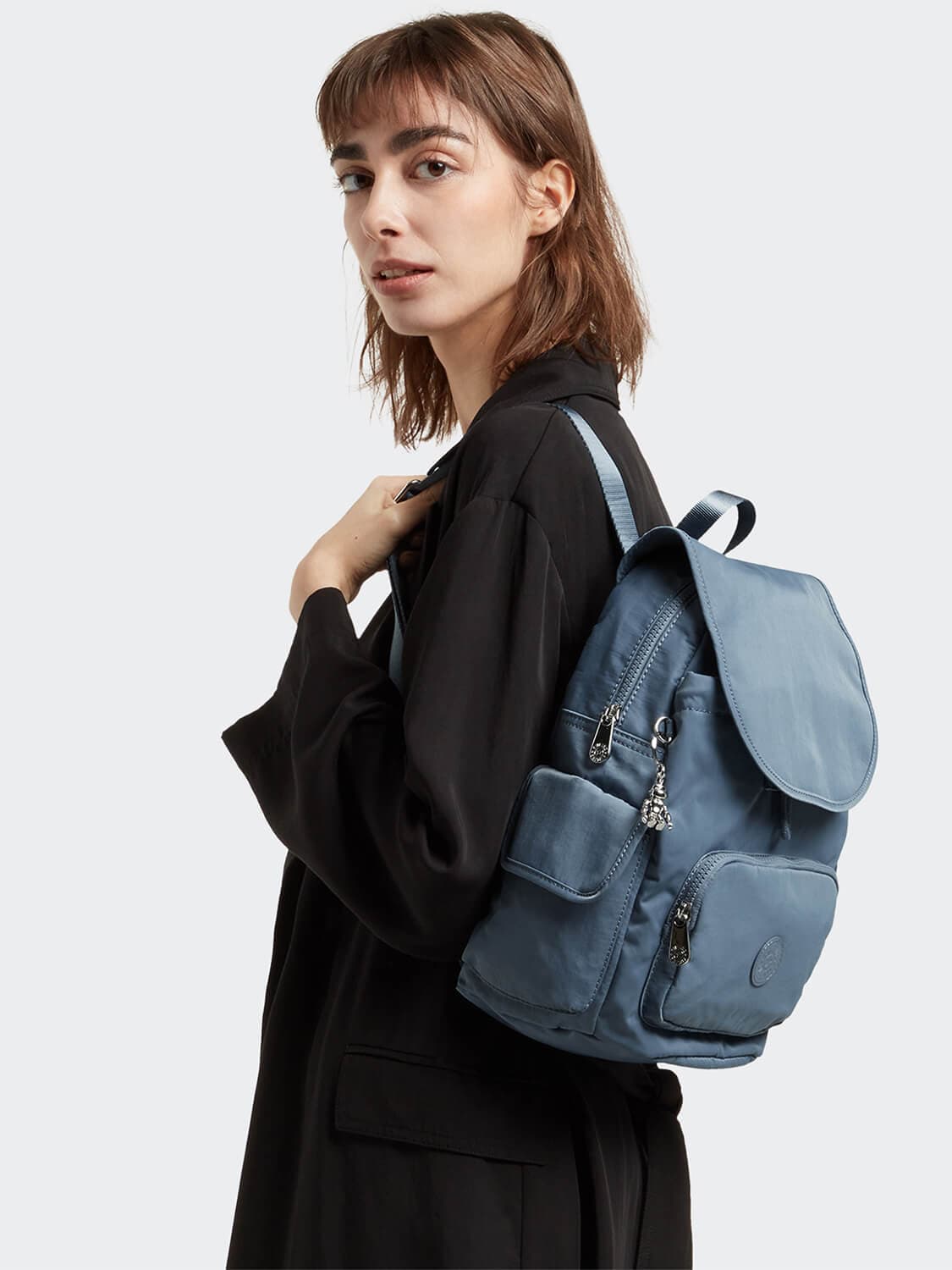 Рюкзак женский Kipling KI2525TZ5 City Pack S Small Backpack Brush Blue ST