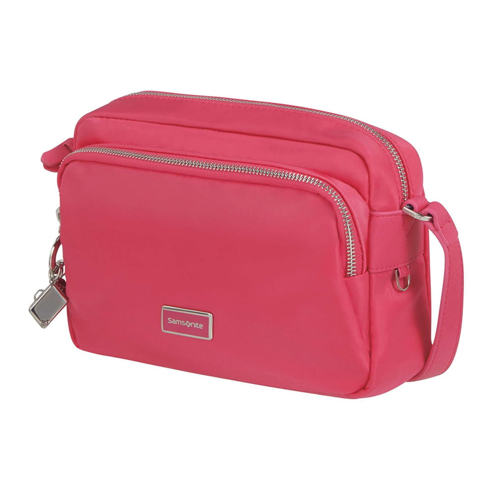 Женская сумка Samsonite KC5*002 Karissa 2.0 Pouch+Shoulder M KC5-20002 20 Raspberry Pink - фото №1