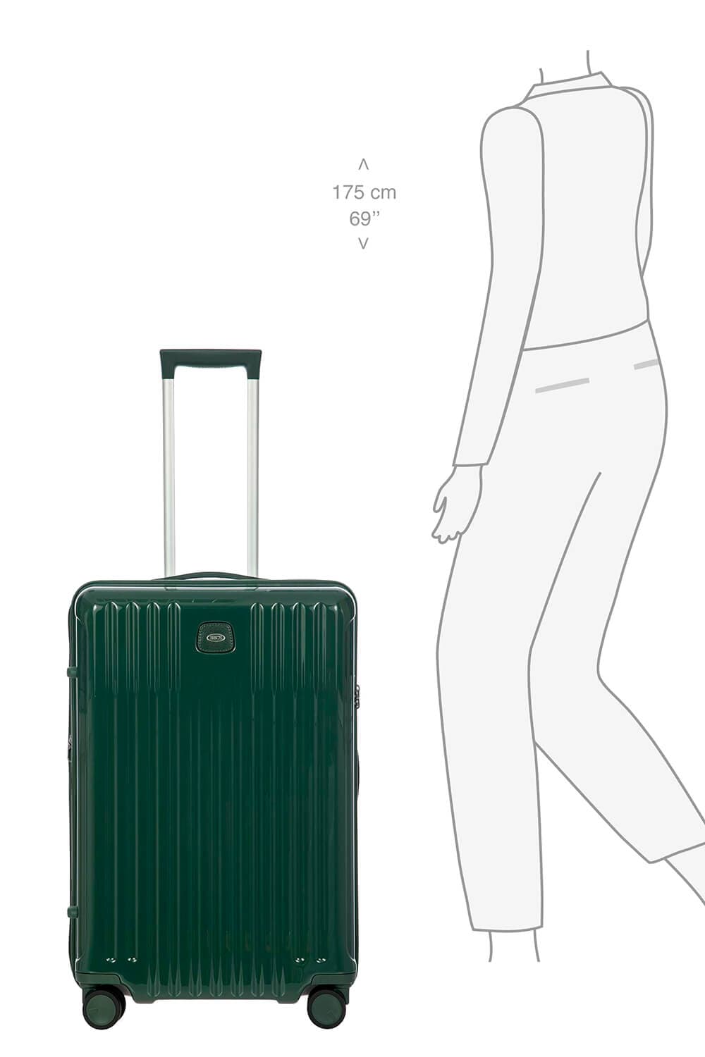 Чемодан с чехлом Bric's BNK08031 Positano 27″ Spinner M 69 см Expandable