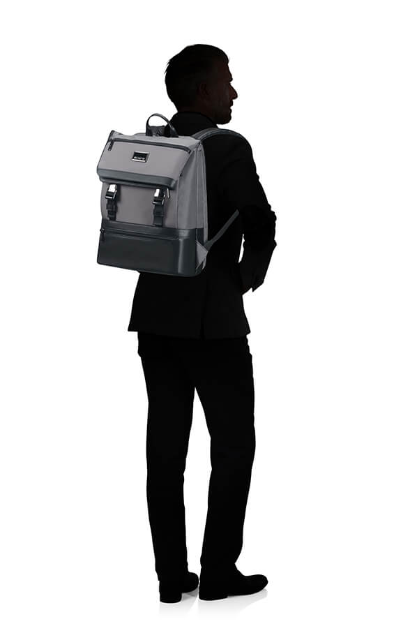 Рюкзак для ноутбука Samsonite CS7*006 Waymore Laptop Backpack 15.6″ CS7-08006 08 Grey - фото №4