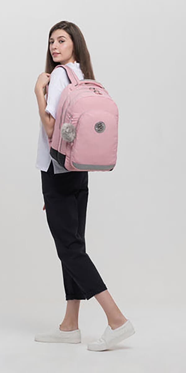 Женский рюкзак для ноутбука Kipling KI514046Y Seoul Large Backpack 15″ Bridal Rose