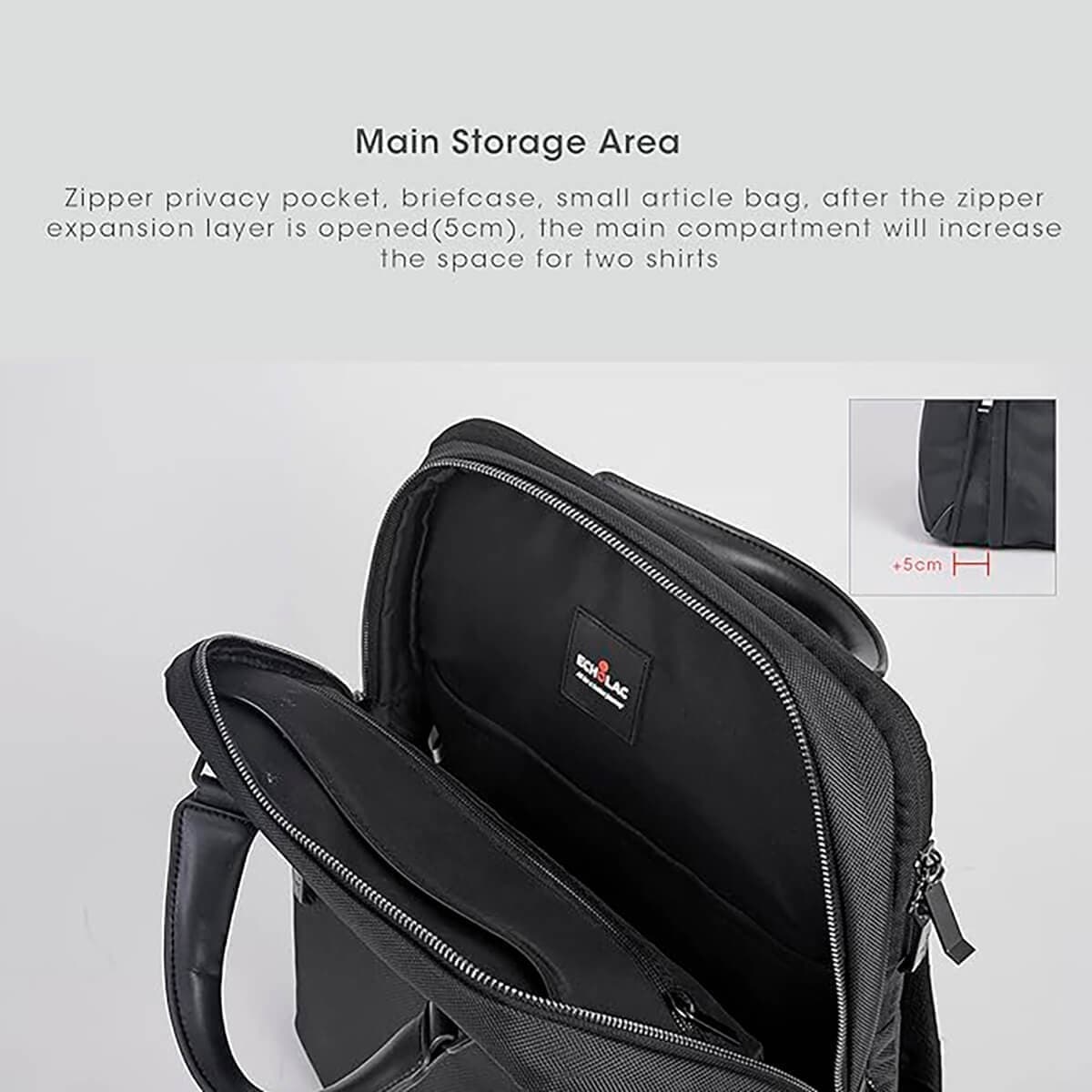 Рюкзак для ноутбука Echolac Humility Backpack 15.6″ Expandable