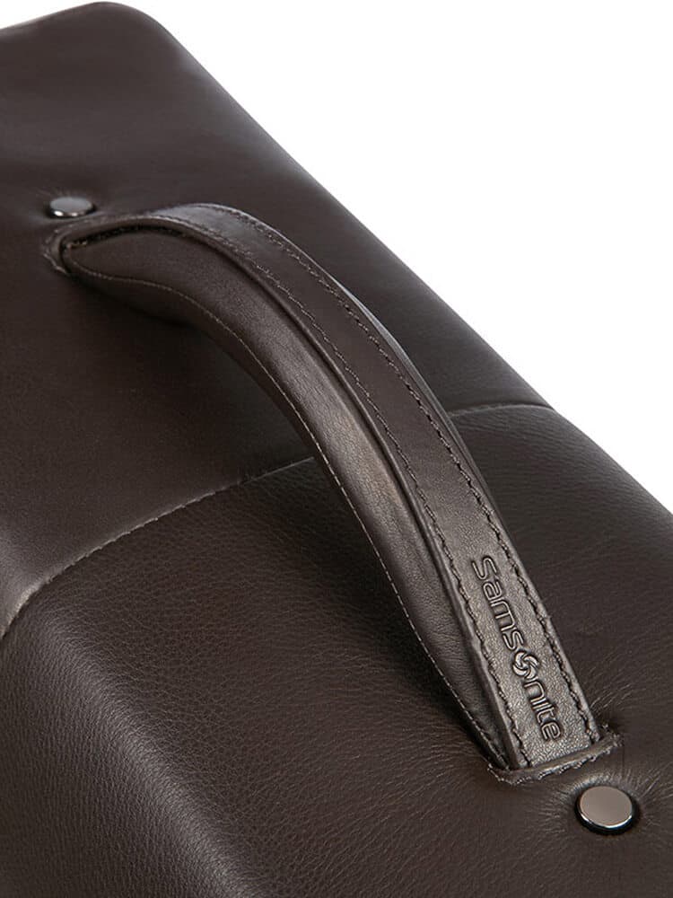 Кожаный портфель для ноутбука Samsonite 17N*001 Sygnum Briefcase 2 Gussets 15.6″