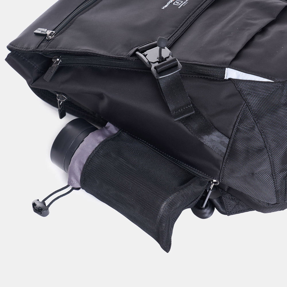 Рюкзак для ноутбука Hedgren HLNK04 Link Joint Backpack With Flap 15″ RFID HLNK04/003 003 Black - фото №14