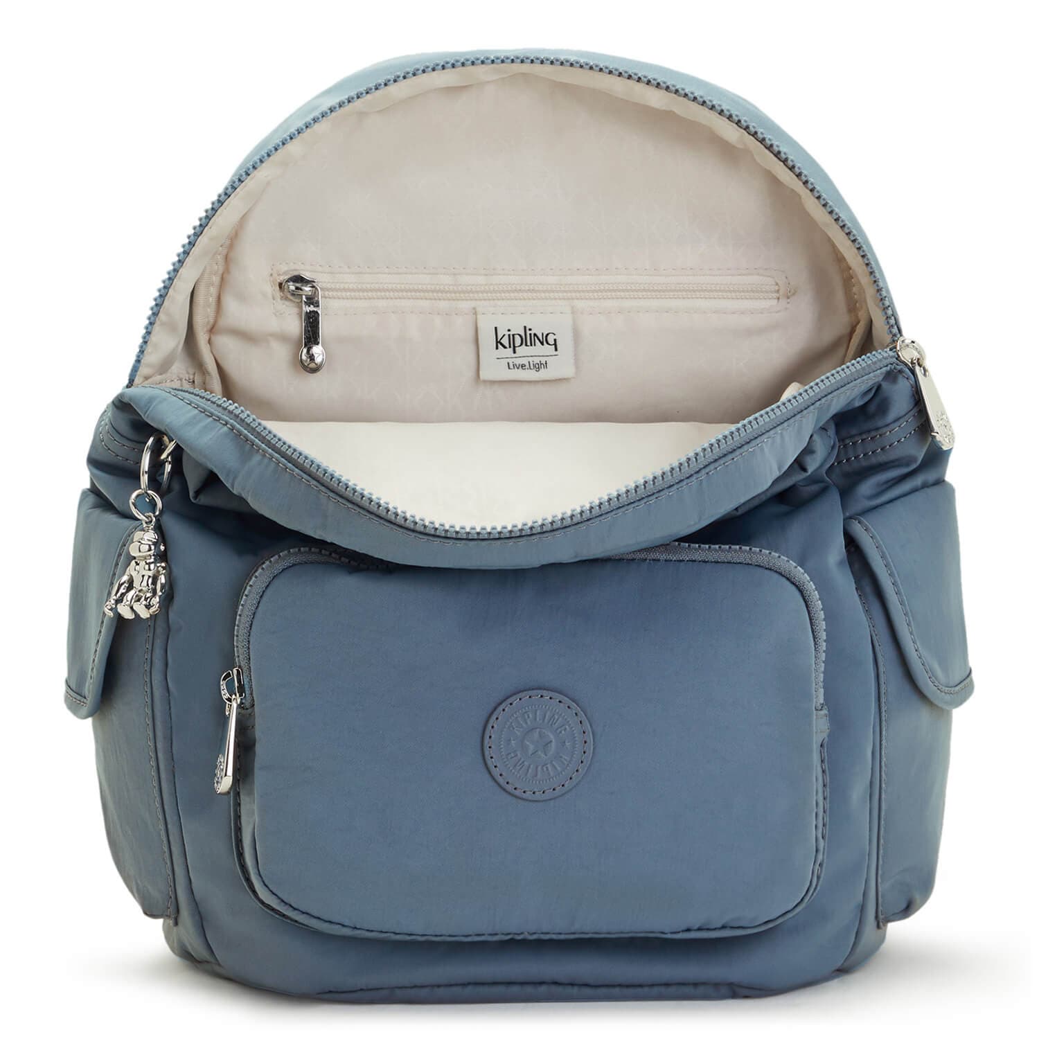 Рюкзак женский Kipling KI2525TZ5 City Pack S Small Backpack Brush Blue ST