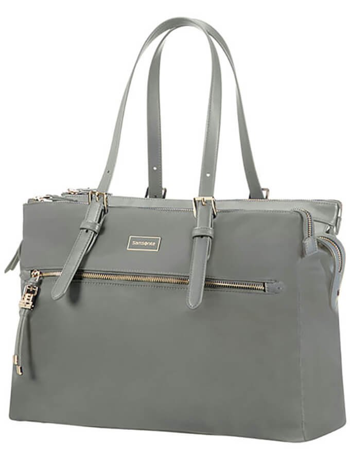 Женская сумка Samsonite 60N*003 Karissa Biz Shopping Bag 14.1″ 60N-38003 38 Gunmetal Green - фото №1