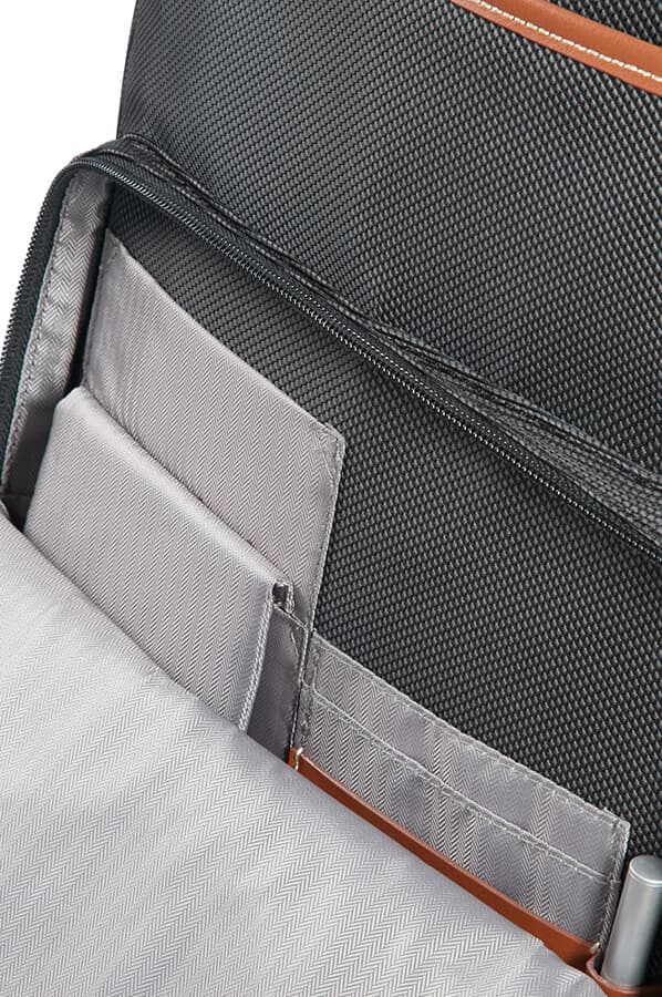 Рюкзак для ноутбука Samsonite Fairbrook Laptop Backpack 15,6″ 54N-29004 29 Black/Cognac - фото №2