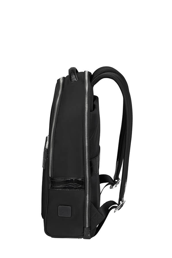 Женский рюкзак для ноутбука Samsonite KA8*104 Croco Zalia 2.0 Laptop Backpack 14.1″ USB KA8-39104 39 Black/Croco Print - фото №10