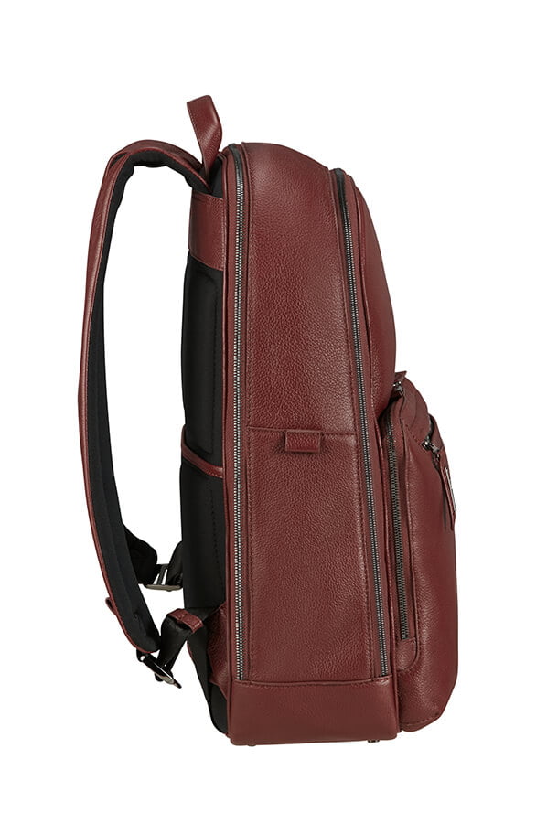 Кожаный рюкзак для ноутбука Samsonite CN5*003 Senzil Laptop Backpack 15.6″ CN5-10003 10 Burgundy - фото №8