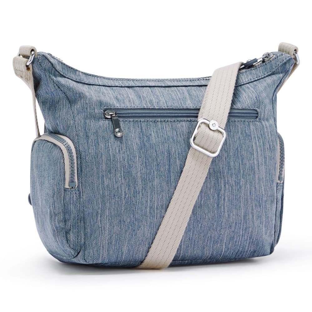 Женская сумка через плечо Kipling KI2899L18 Gabbie S Crossbody Bag Blue Jeans KI2899L18 L18 Blue Jeans - фото №6