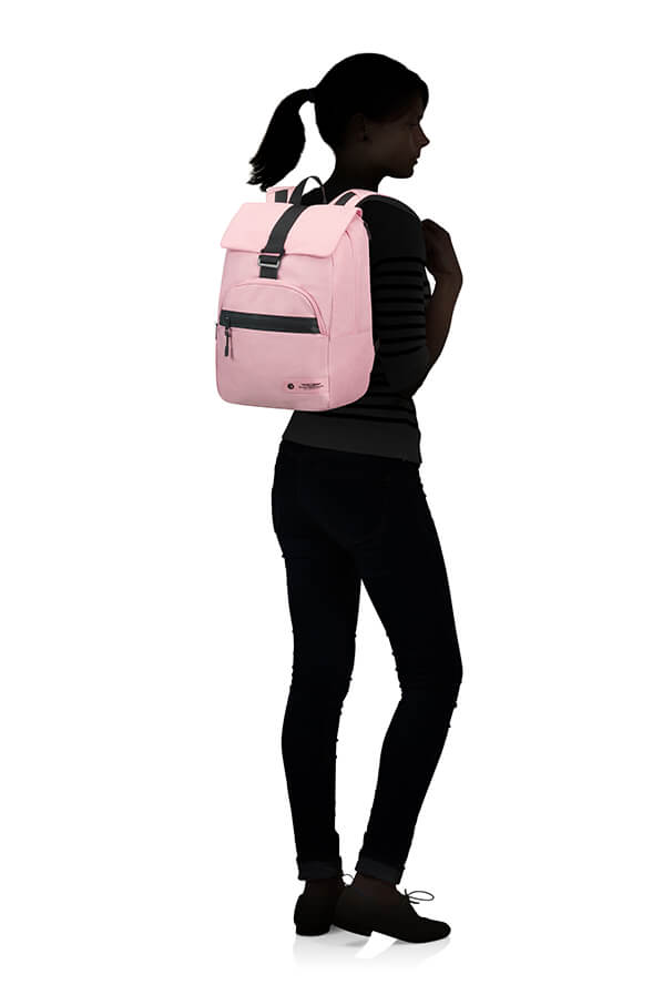 Рюкзак для ноутбука American Tourister 79G*002 City Aim Laptop Backpack 14.1″ 79G-90002 90 Pink - фото №4