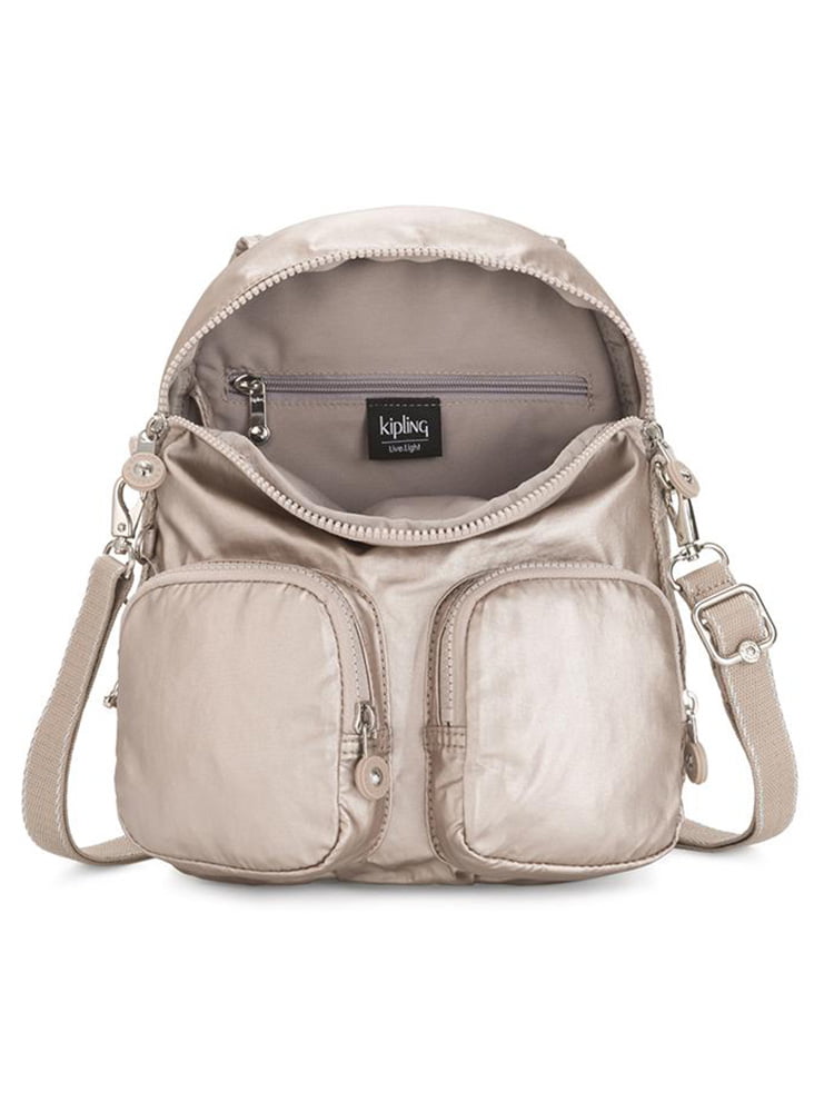 Женская сумка-рюкзак Kipling K2351248I Firefly Up Small Backpack Metallic Glow