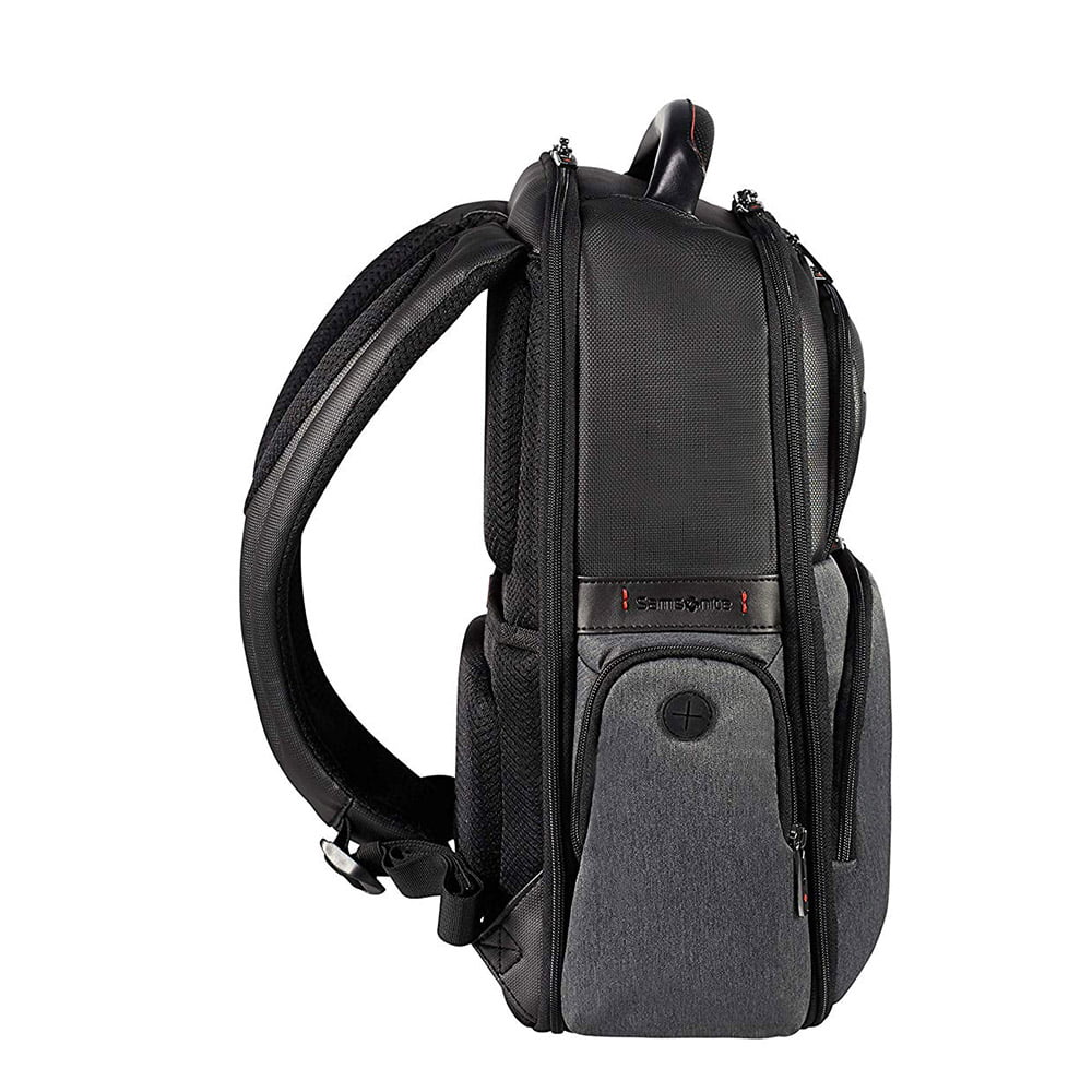 Рюкзак для ноутбука Samsonite CN7*009 Pro-DLX 5 Duo Backpack 3V 15.6" CN7-18009 18 Grey Melange/Black - фото №8