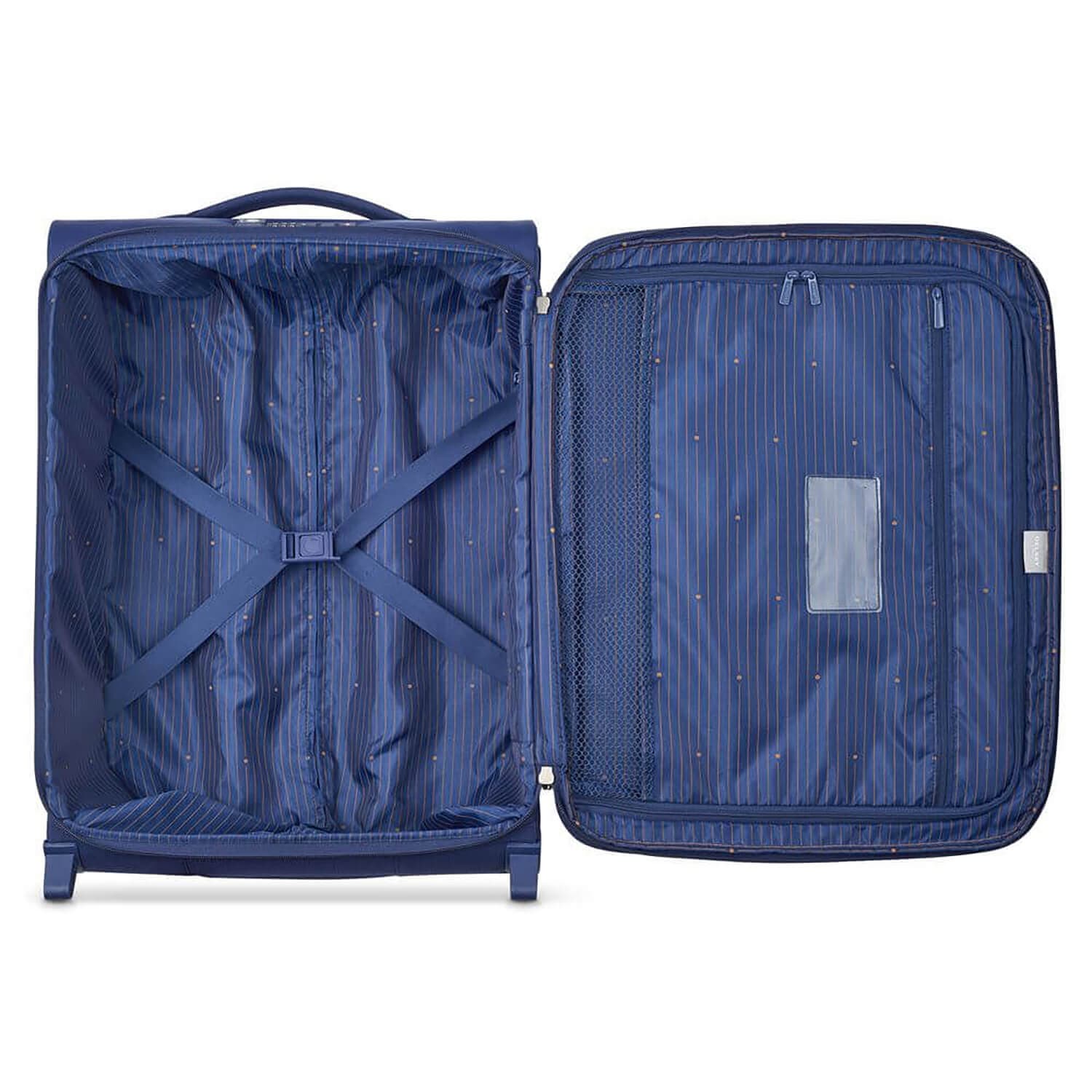 Чемодан на 2 колёсах Delsey 002256723 Brochant 2.0 Slim Cabin Carry-On 55 см Expandable