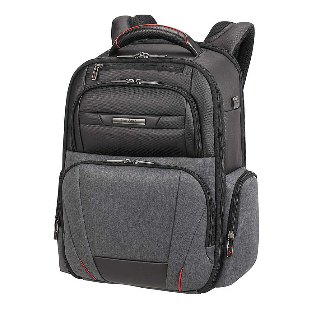 Рюкзак для ноутбука Samsonite CN7*009 Pro-DLX 5 Duo Backpack 3V 15.6" CN7-18009 18 Grey Melange/Black - фото №1