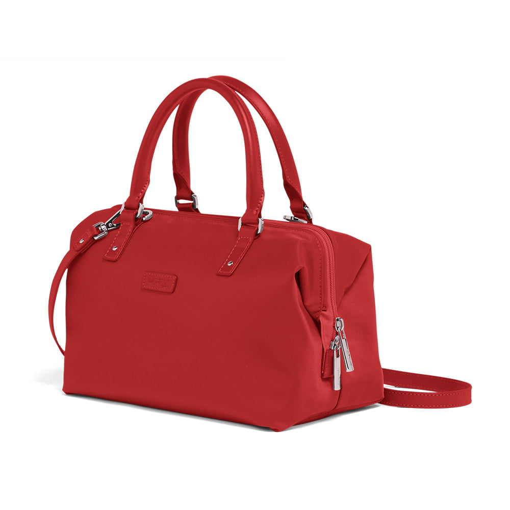 Женская сумка Lipault P51*108 Lady Plume Bowling Bag S FL P51-63108 63 Cherry Red - фото №3
