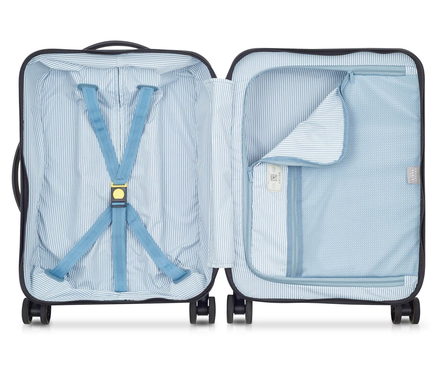 Чемодан на колесах с амортизаторами Delsey 001622803 Turenne 2.0 4DW Slim Cabin Trolley S 55 см