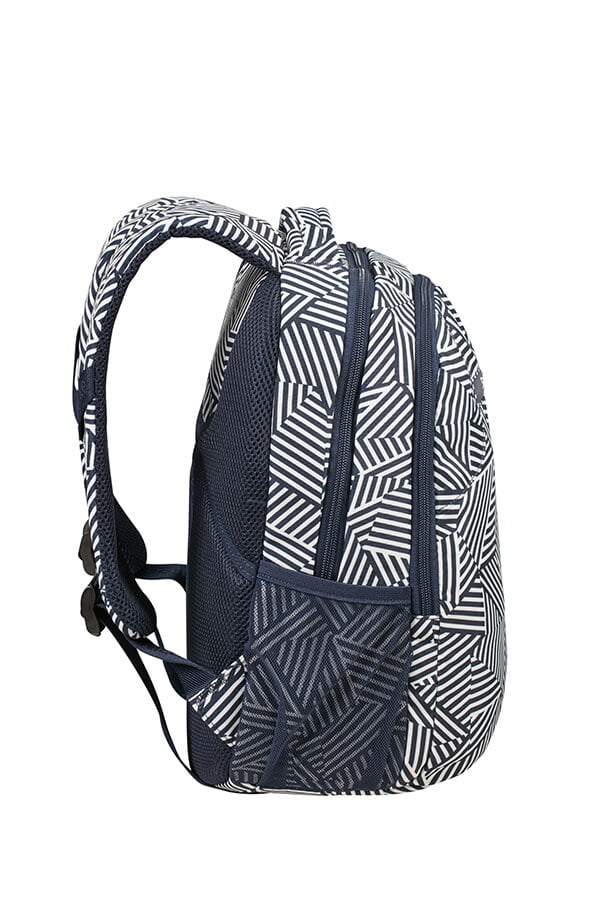 Рюкзак Samsonite 10N*001 Rewind Backpack S с отделением для планшета 10.1″ 10N-41001 41 Navy Blue Stripes - фото №7