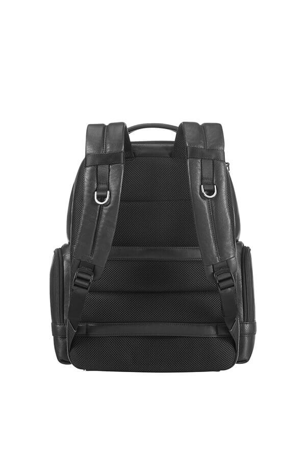 Кожаный рюкзак для ноутбука Samsonite CG2*002 Sunstone Laptop Backpack 15.6″ CG2-09002 09 Black - фото №7