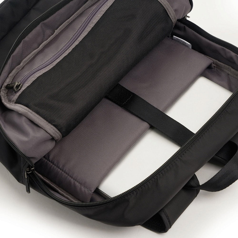 Рюкзак для ноутбука Hedgren HLNK07 Link Splice Slim Backpack 15″ RFID HLNK07/003 003 Black - фото №4