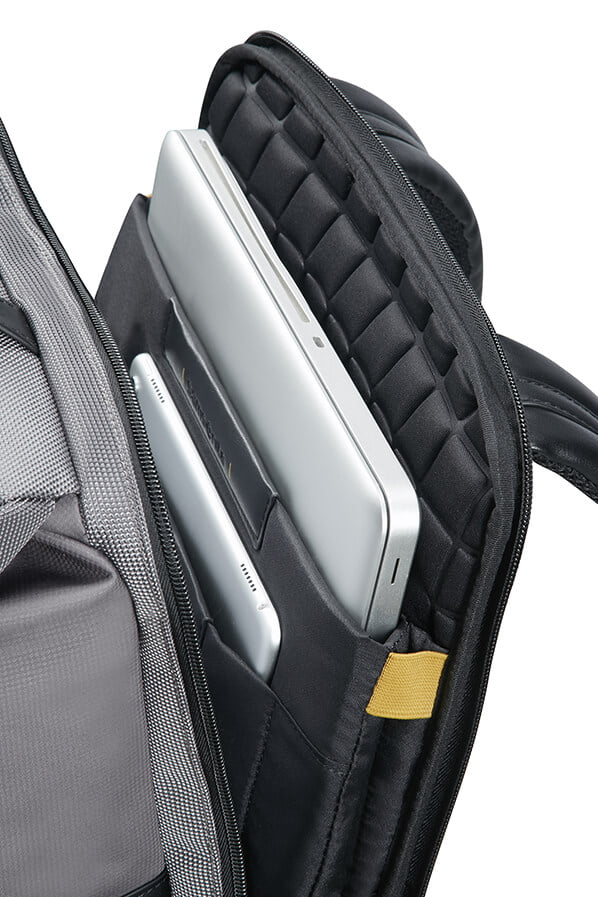 Рюкзак для ноутбука Samsonite CS7*005 Waymore Laptop Backpack 15.6″ Flap CS7-08005 08 Grey - фото №3