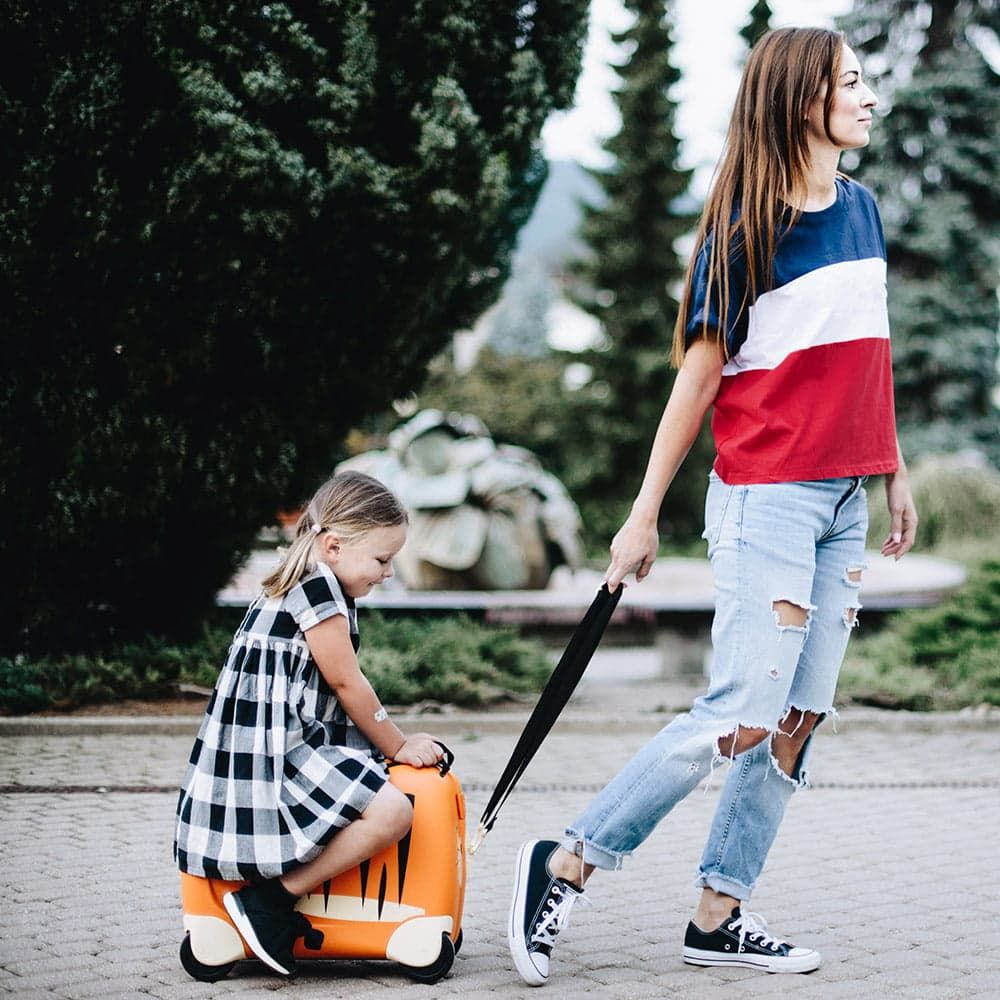 Детский чемодан-каталка Samsonite CK8-96001 Dream Rider Suitcase Tiger Tobby