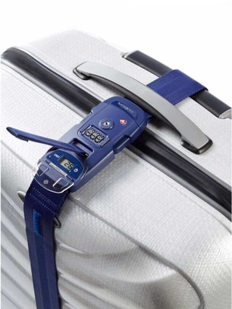 Багажный ремень Samsonite U23*012 Travel Accessories US 3 Combi Strap+Scale с весами и TSA