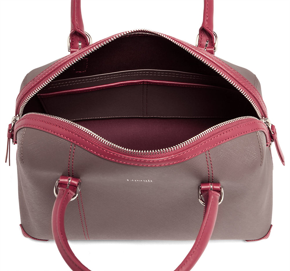 Женская сумка Lipault P77*003 Variation Boston Bag P77-75003 75 Grey/Raspberry - фото №2