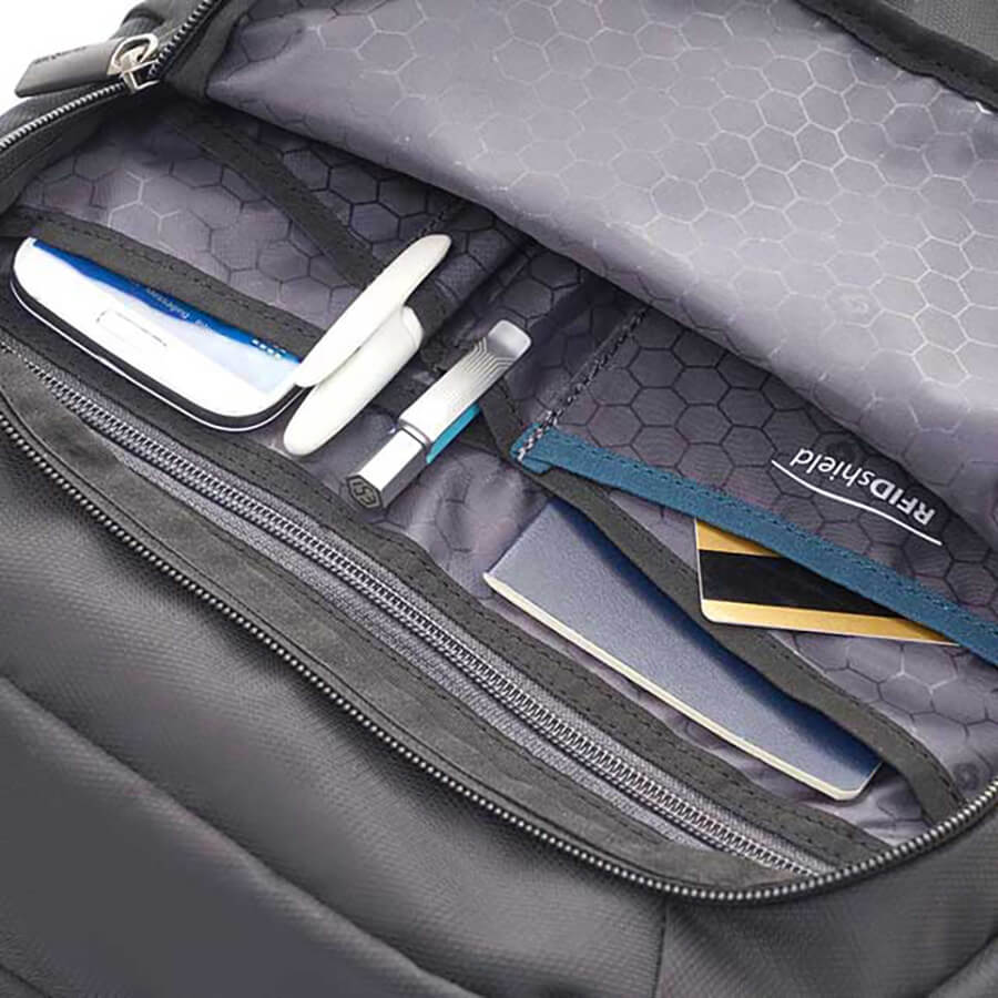 Рюкзак для ноутбука Samsonite Z93*018 Albi Laptop Backpack N5 15.6″ RFID Z93-69018 69 Jet Black - фото №2