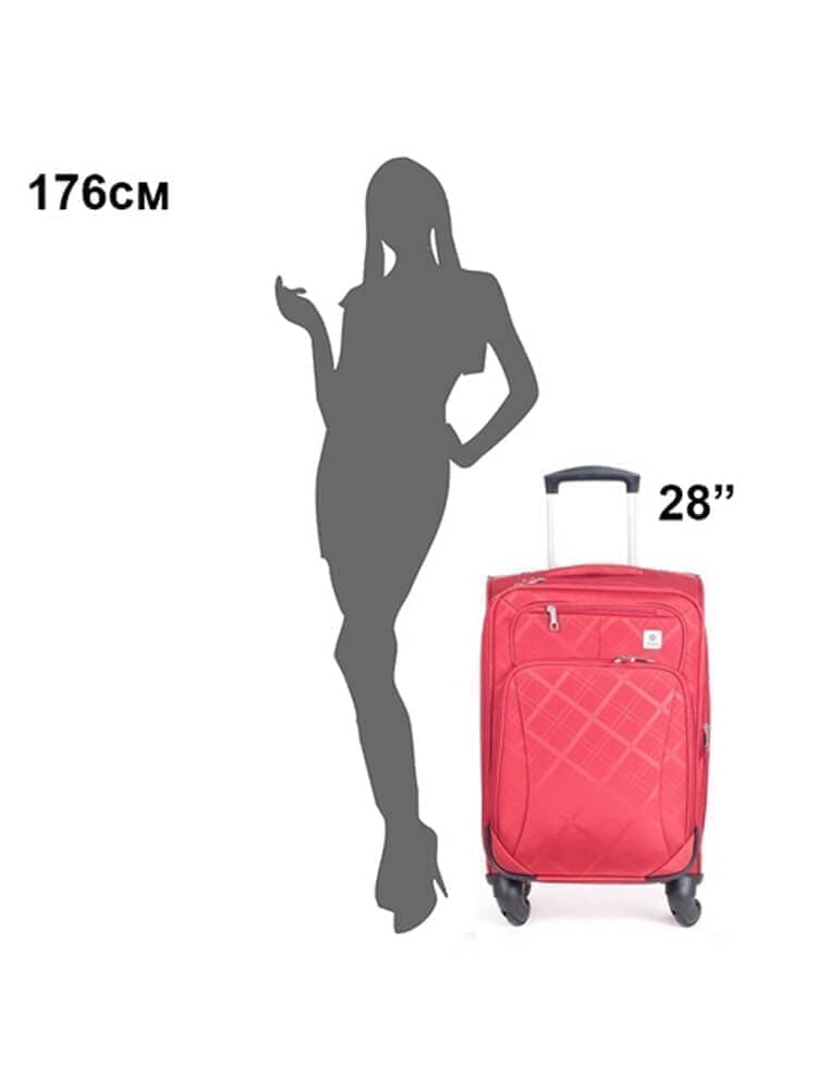 Чемодан на колёсах 4 Roads 763Т 28″ Spinner 74 см Expandable