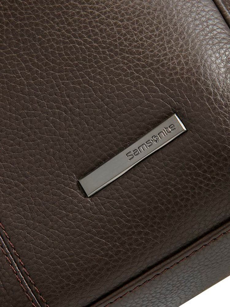 Кожаный портфель для ноутбука Samsonite 72D*004 Equinox Briefcase 15.6″ 72D-07004 07 Dark Brown - фото №8