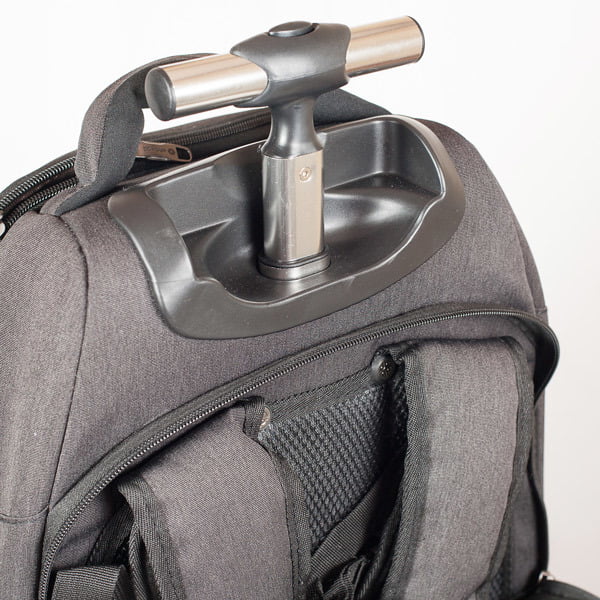 Рюкзак на колёсах 4 Roads OS1221 19″ Rolling Laptop Backpack 16″ (меланж) OS1221 (19") меланж  C-487 Синий - фото №12