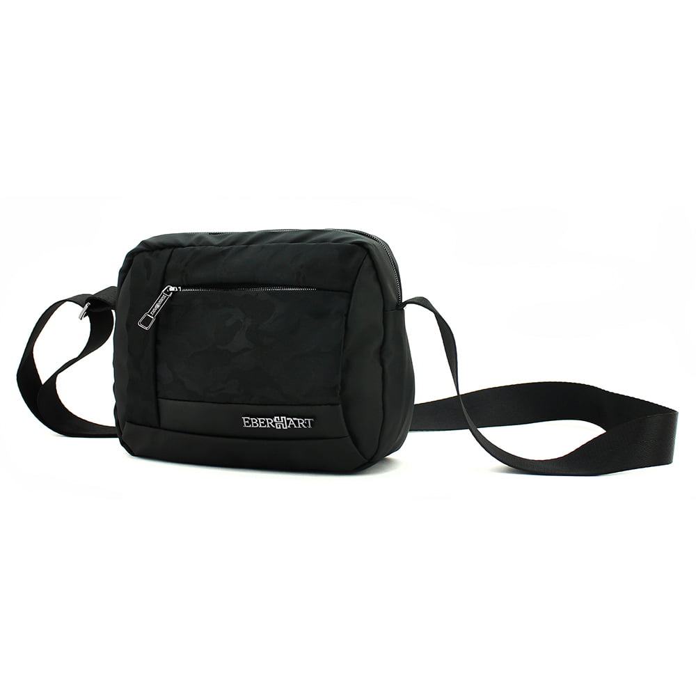 Мужская сумка через плечо Eberhart E13-19001 Insight Shoulder Bag 24 см E13-19001 Черный - фото №6