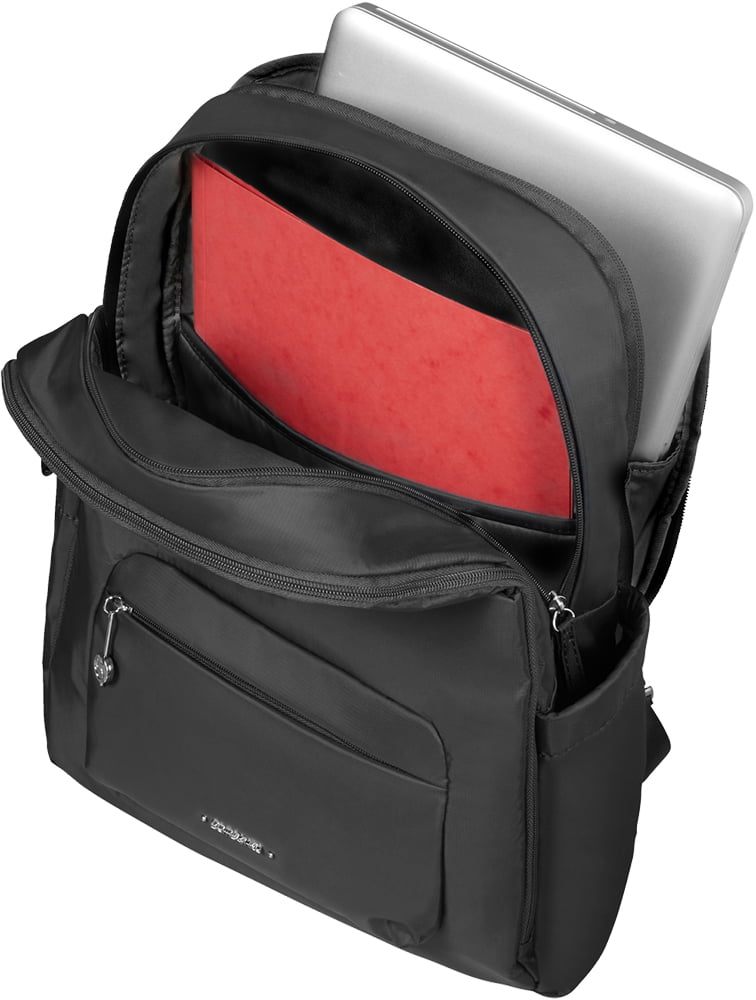 Женский рюкзак для ноутбука Samsonite CV3*058 Move 3.0 Backpack 15.6″ CV3-09058 09 Black - фото №2