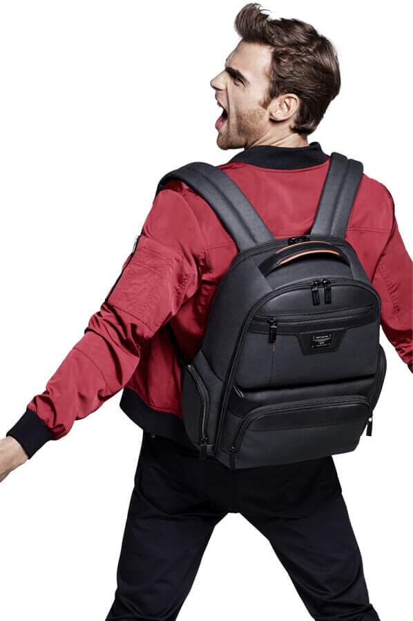 Рюкзак для ноутбука Samsonite 63N*003 Zenith Laptop Backpack 15.6″ 63N-09003 09 Black - фото №6