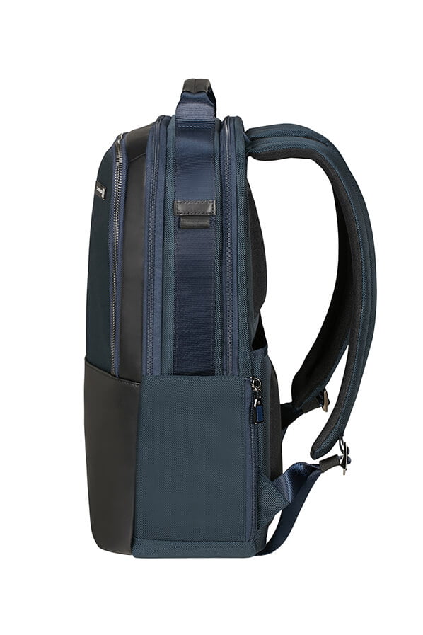 Рюкзак для ноутбука Samsonite CS4*003 Safton Laptop Backpack 15.6″ CS4-01003 01 Blue - фото №7
