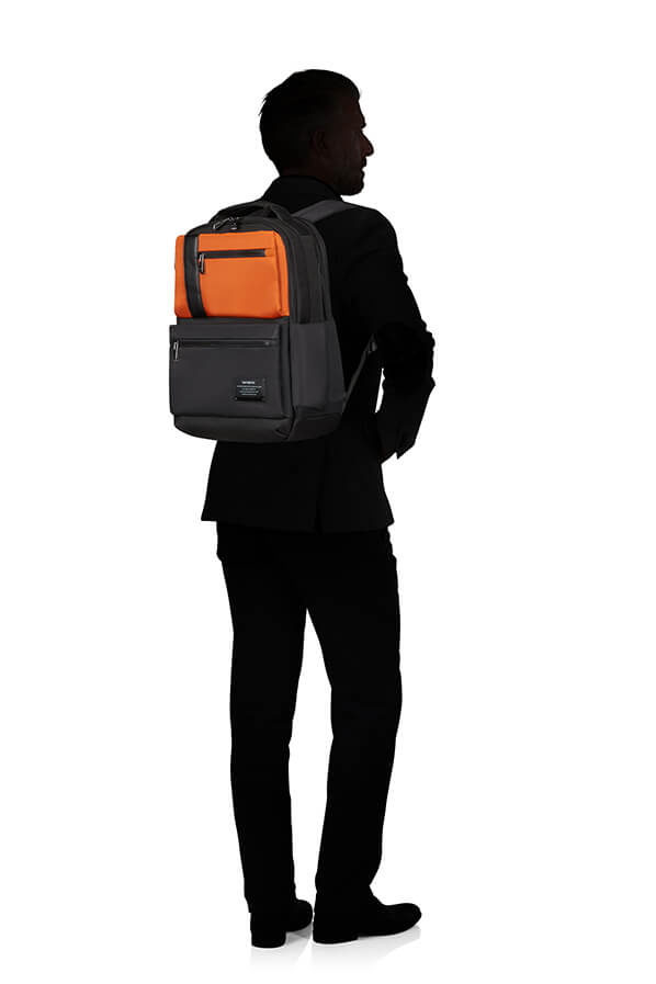 Рюкзак для ноутбука Samsonite 24N*003 Openroad Laptop Backpack 15.6″ 24N-16003 16 Flame Orange - фото №4