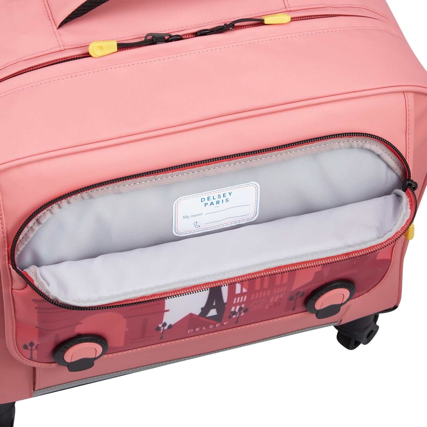 Школьная сумка на колесах для девочек Delsey Academie 003389452 4 Wheel Horizontal Schoolbag 15.6″