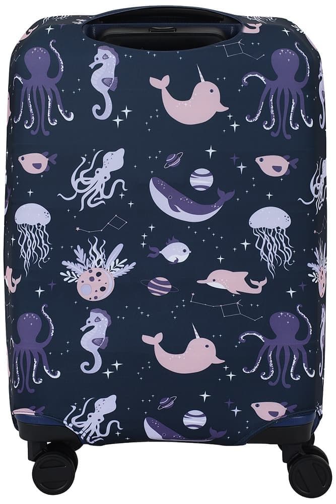 Чехол на маленький чемодан Eberhart EBH706-S Sealife Suitcase Cover S