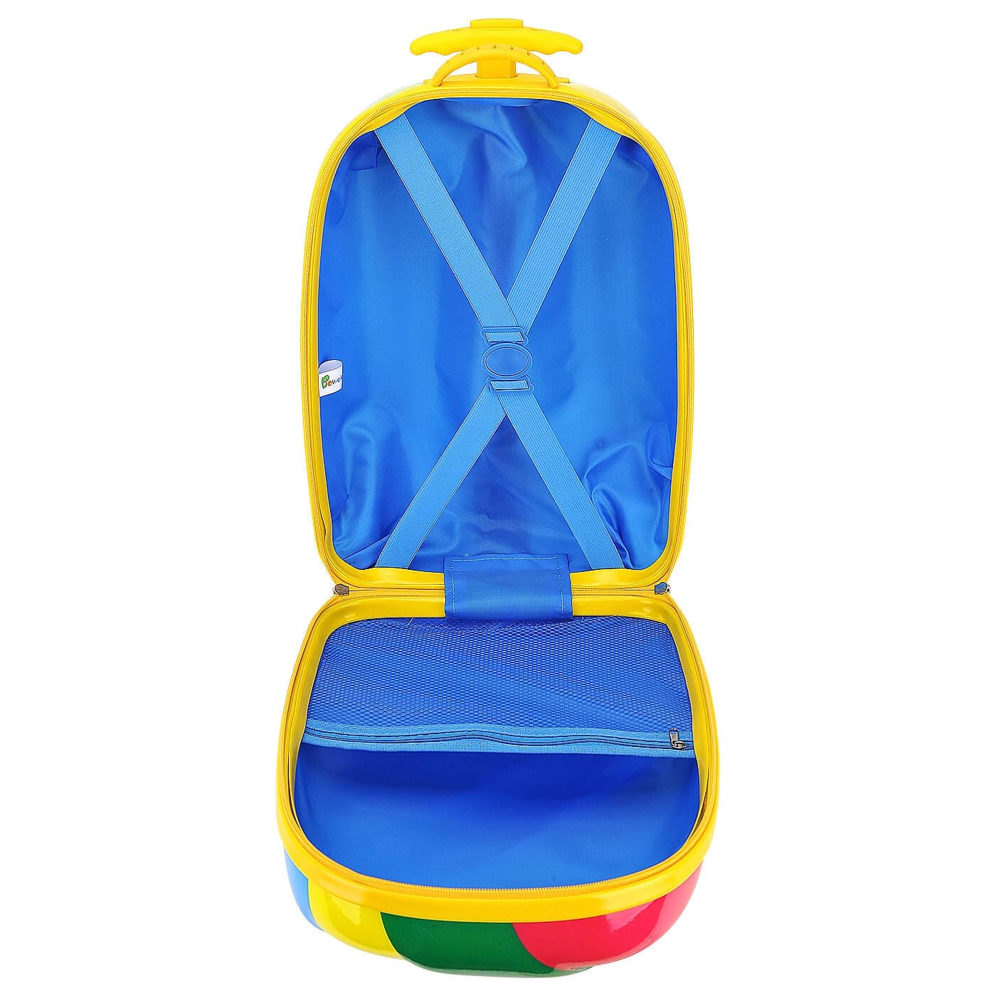 Детский чемодан Bouncie Радуга 1 Cappe Upright 44 см LG-16RB-RB01 Rainbo  Rainbow - фото №3